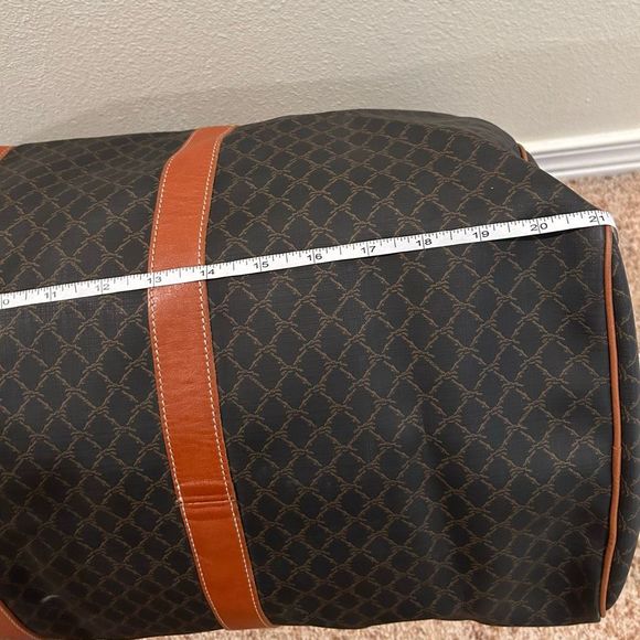 LongChamp vintage Weekender Bag Leather. Like new condition - Picture 11 of 15